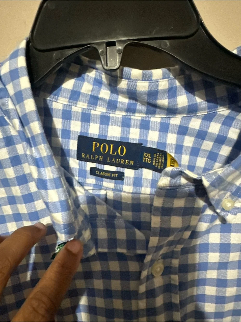 $125 Polo Ralph Lauren Men's Palm Tree-Embroidered Oxford Shirt, Size  XXL